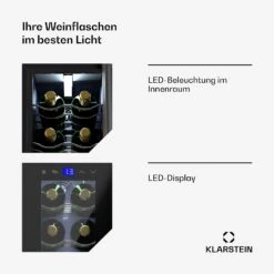 [Gebraucht] Shiraz 18 Slim Uno Weinkühlschrank -KLarstein Verkaufsgeschäft 10045302 de 0004 usp