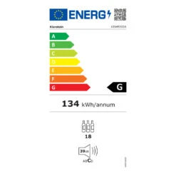 [Gebraucht] Shiraz 18 Slim Uno Weinkühlschrank -KLarstein Verkaufsgeschäft 10045302 energy label