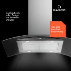 [Gebraucht] Colette Inselhaube Dunstabzugshaube -KLarstein Verkaufsgeschäft 10045304 de 0004 usp