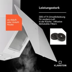 [Gebraucht] Laurel 90 Dunstabzugshaube -KLarstein Verkaufsgeschäft 10045316 de 0003 usp