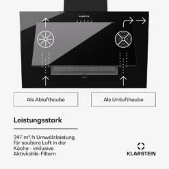 Athena 60 Dunstabzugshaube Kopffrei 60cm -KLarstein Verkaufsgeschäft 10045319 de 0003 usp