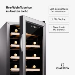 [Gebraucht] Shiraz Premium Smart 18 Weinkühlschrank -KLarstein Verkaufsgeschäft 10045338 de 0004 usp