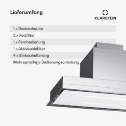 [Gebraucht] High Line Eco 77 Deckenhaube -KLarstein Verkaufsgeschäft 10045360 de 0007 usp