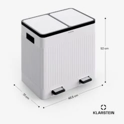 [Wiederverpackt] Grama 40 Treteimer 40L -KLarstein Verkaufsgeschäft 10045368 yy 0011 dimensions 1