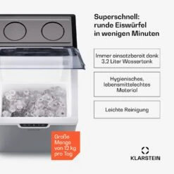 Icefestival Eiswürfelmaschine -KLarstein Verkaufsgeschäft 10045388 de 0002 usp