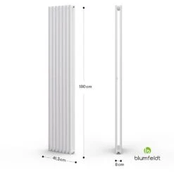 [Gebraucht] Tallheo 41 X 180 Cm Heizkörper -KLarstein Verkaufsgeschäft 10045412 yy 0011 dimensions