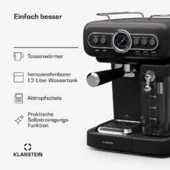[Wiederverpackt] Espressionata Evo Espressomaschine -KLarstein Verkaufsgeschäft 10045425 de 0004 usp