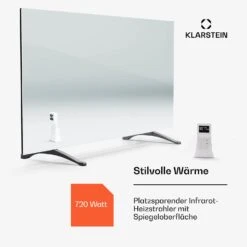 [Wiederverpackt] Marvel Mirror 720 Infrarotheizung Mit Spiegel -KLarstein Verkaufsgeschäft 10045432 de 0002 usp