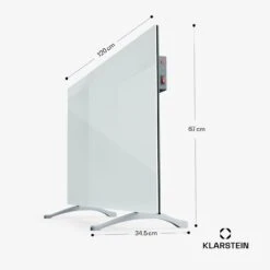 [Wiederverpackt] Marvel Mirror 720 Infrarotheizung Mit Spiegel -KLarstein Verkaufsgeschäft 10045432 yy 0011 dimensions