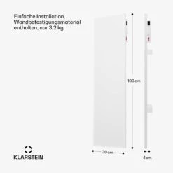 [Wiederverpackt] Wonderwall Air Smart 320 Infrarotheizung Für Die Wand -KLarstein Verkaufsgeschäft 10045440 de 0007 usp