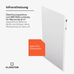 [Wiederverpackt] Wonderwall Air Smart 480 Infrarotheizung Für Die Wand -KLarstein Verkaufsgeschäft 10045441 de 0003 usp 1