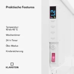 [Wiederverpackt] Wonderwall Air Smart 600 Infrarotheizung Für Die Wand -KLarstein Verkaufsgeschäft 10045442 de 0005 usp