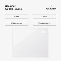 [Gebraucht] Wonderwall Smart Bornholm Infrarotheizung Für Die Wand 1200W -KLarstein Verkaufsgeschäft 10045467 de 0006 usp