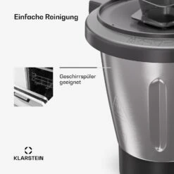 [Wiederverpackt] Aria Smart Mix-Behälter 4,7 Ltr Zubehör Keramik-Antihaft -KLarstein Verkaufsgeschäft 10045494 de 0004 usp