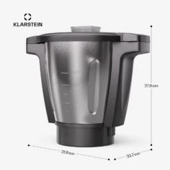 Aria Grande & Select Mix-Behälter -KLarstein Verkaufsgeschäft 10045495 yy 0011 dimensions