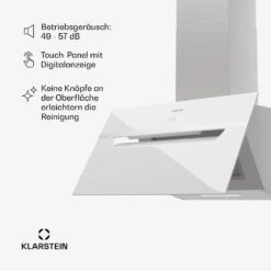 [Wiederverpackt] BigBite 60 Dunstabzugshaube A++ -KLarstein Verkaufsgeschäft 10045554 de 0005 usp 1