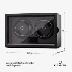 [Wiederverpackt] Brienz Uhrenbeweger 2 Uhren -KLarstein Verkaufsgeschäft 10045573 de 0006 usp