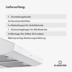 [Gebraucht] Contempo Neo Unterbau-Dunstabzugshaube -KLarstein Verkaufsgeschäft 10045598 de 0007 usp