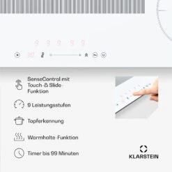 Delicatessa 90 Slim Hybrid Induktionskochfeld 13 Delicatessa 90 Slim Hybrid Induktionskochfeld -KLarstein Verkaufsgeschäft 10045613 de 0005 usp