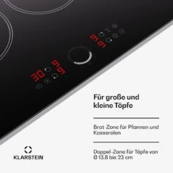 [Wiederverpackt] Virtuosa 90 Glaskeramikkochfeld -KLarstein Verkaufsgeschäft 10045618 de 0004 usp