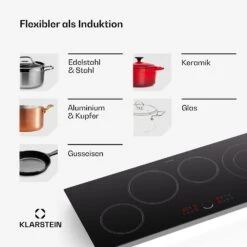 [Wiederverpackt] Virtuosa 90 Glaskeramikkochfeld -KLarstein Verkaufsgeschäft 10045618 de 0007 usp