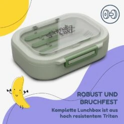 [Wiederverpackt] Bunko Lunchbox 3 Fächer -KLarstein Verkaufsgeschäft 10045714 de 0007 usp