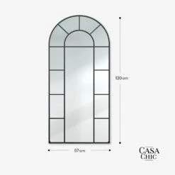 [Wiederverpackt] Archway Französischer Wandspiegel -KLarstein Verkaufsgeschäft 10045769 yy 0011 dimensions