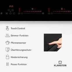 [Gebraucht] Masterzone 77 Hybrid Induktionskochfeld -KLarstein Verkaufsgeschäft 10045792 de 0005 usp