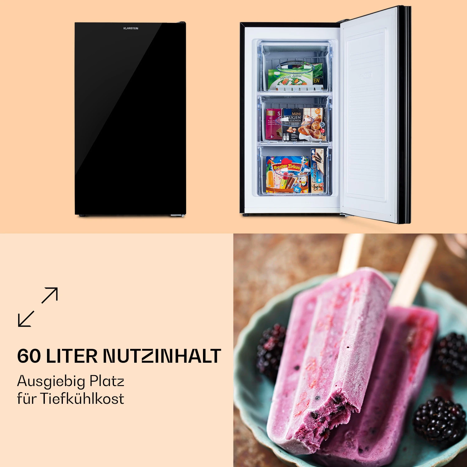 Pluto 60L Gefrierschrank 5 Pluto 60L Gefrierschrank – Bild 3