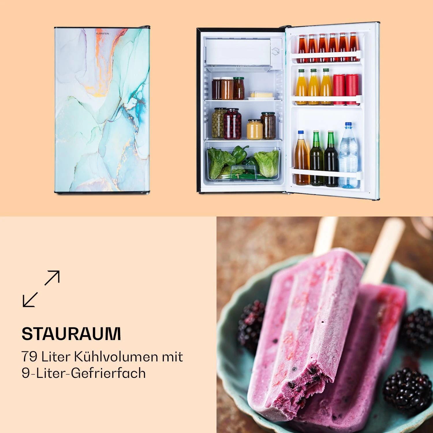 CoolArt 79L Kühl-Gefrier-Kombination 5 CoolArt 79L Kühl-Gefrier-Kombination – Bild 3