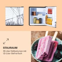 CoolArt 45L Mini-Kühlschrank -KLarstein Verkaufsgeschäft 10045810 de 0003 logo