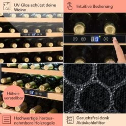 [Wiederverpackt] Vinsider 24 Built-In Uno Einbau-Weinkühlschrank -KLarstein Verkaufsgeschäft 10045811 de 0004 usp