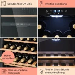 [Gebraucht] Vinamour 54 Duo Weinkühlschrank 2 Zonen -KLarstein Verkaufsgeschäft 10045813 de 0005 usp 1