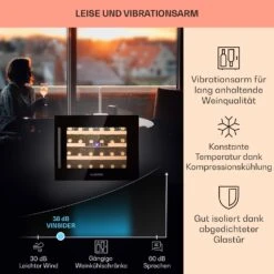 Vinsider 24 Weinkühlschrank 13 Vinsider 24 Weinkühlschrank -KLarstein Verkaufsgeschäft 10045816 de 0004 usp