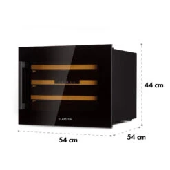 Vinsider 24 Weinkühlschrank 16 Vinsider 24 Weinkühlschrank -KLarstein Verkaufsgeschäft 10045816 yy 0011 dimensions