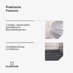 Big Daddy Cool Kühl-Gefrierkombination -KLarstein Verkaufsgeschäft 10045851 de 0007 usp