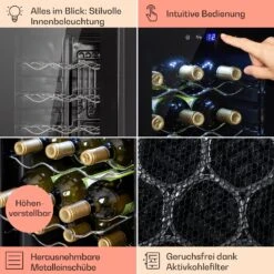 [Gebraucht] Shiraz 15 Slim Uno Weinkühlschrank -KLarstein Verkaufsgeschäft 10045879 de 0005 usp 1