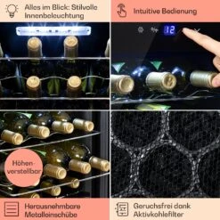 Shiraz 20 Uno Weinkühlschrank 14 Shiraz 20 Uno Weinkühlschrank -KLarstein Verkaufsgeschäft 10045880 de 0005 usp