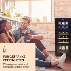 Bovella 18 Duo+ Zweizonen-Weinkühlschrank 11 Bovella 18 Duo+ Zweizonen-Weinkühlschrank -KLarstein Verkaufsgeschäft 10045883 de 0002 logo