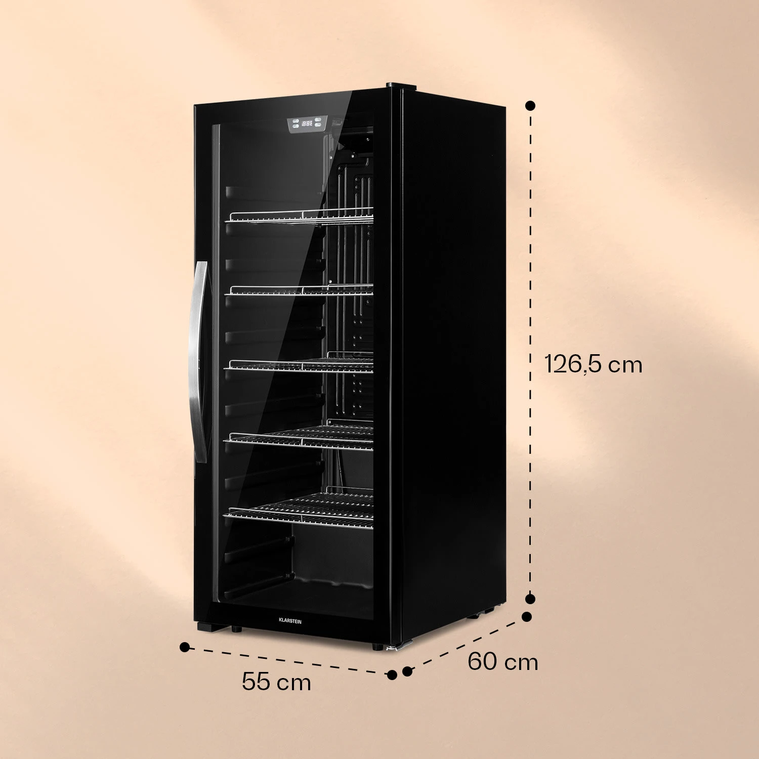 Beersafe 7XL Getränkekühlschrank Mit Glastür 242 Liter 7 Beersafe 7XL Getränkekühlschrank Mit Glastür 242 Liter – Bild 5