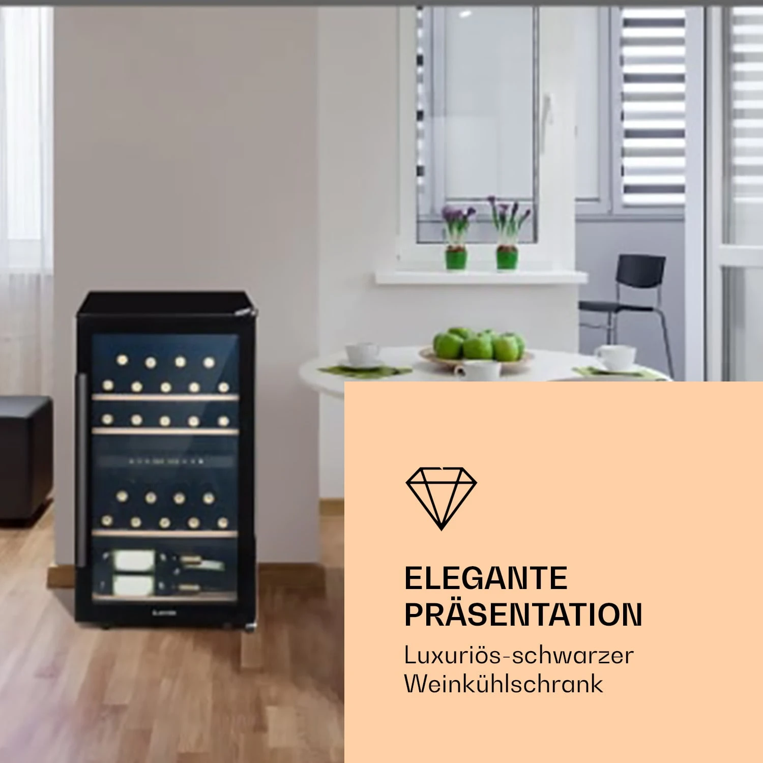 Barossa 34 Duo Weinkühlschrank 2 Zonen 4 Barossa 34 Duo Weinkühlschrank 2 Zonen – Bild 2