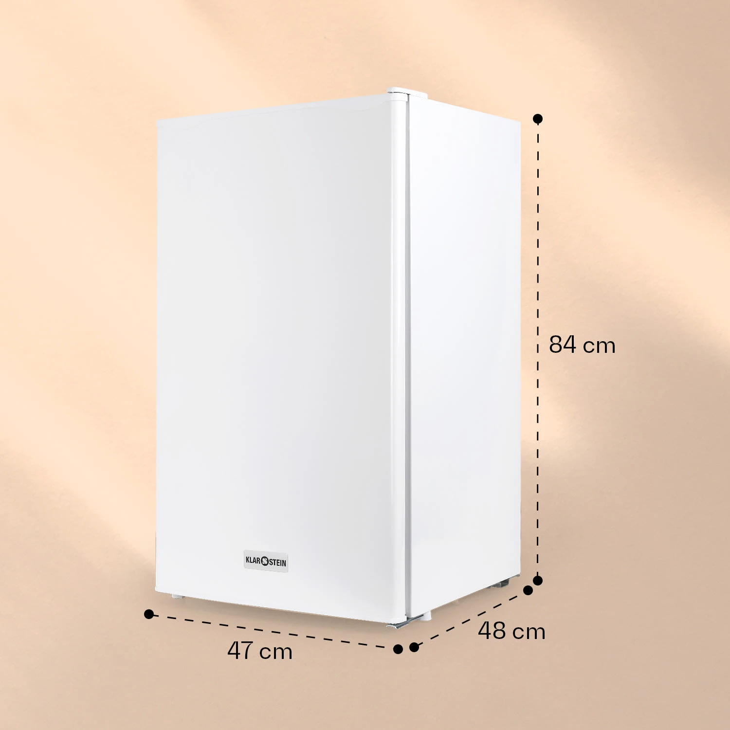 Klarstein 90L1-WH Kühlschrank 7 Klarstein 90L1-WH Kühlschrank – Bild 5