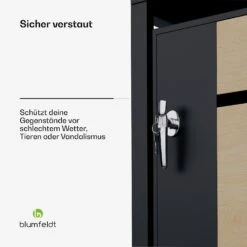 BinSafe Mülltonnenbox 1 Tonne -KLarstein Verkaufsgeschäft 10045942 de 0004 usp