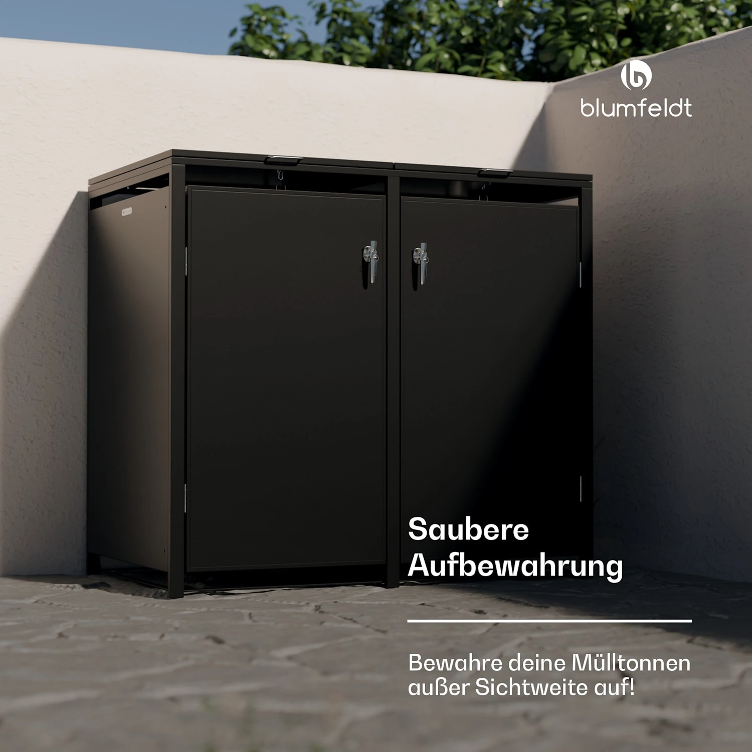 BinSafe Mülltonnenbox 2 Tonnen 8 BinSafe Mülltonnenbox 2 Tonnen – Bild 6