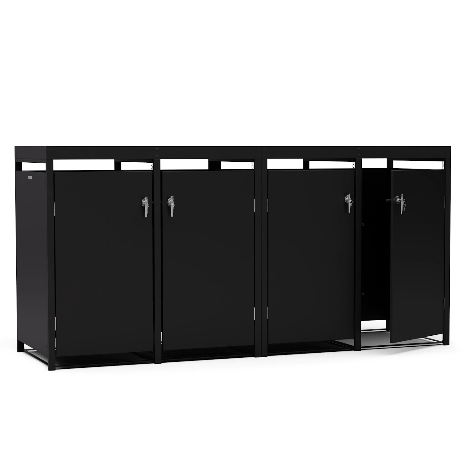 Blumfeldt BinSafe Mülltonnenbox 4 Tonnen 3 Blumfeldt BinSafe Mülltonnenbox 4 Tonnen