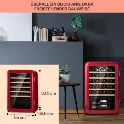 Vinetage 49 Uno Weinkühlschrank -KLarstein Verkaufsgeschäft 10045960 de 0006 usp