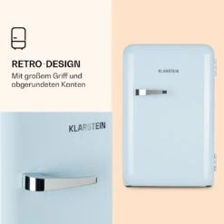 Audrey Retro-Kühlschrank -KLarstein Verkaufsgeschäft 10046057 de 0003 logo