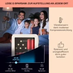 PopLife 48 Getränkekühlschrank Mit Glastür 48 Liter 11 PopLife 48 Getränkekühlschrank Mit Glastür 48 Liter -KLarstein Verkaufsgeschäft 10046078 de 0003 usp