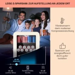 PopLife 70 Getränkekühlschrank Mit Glastür 70 Liter 11 PopLife 70 Getränkekühlschrank Mit Glastür 70 Liter -KLarstein Verkaufsgeschäft 10046079 de 0003 usp