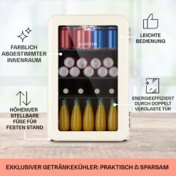 PopLife 70 Getränkekühlschrank Mit Glastür 70 Liter 13 PopLife 70 Getränkekühlschrank Mit Glastür 70 Liter -KLarstein Verkaufsgeschäft 10046079 de 0005 usp